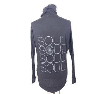 Soulcycle Women's Gray Pullover Hoodie Size S